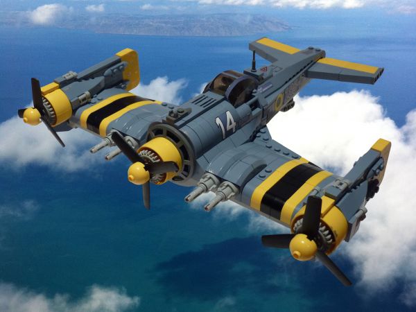 airplane,vehicle,aircraft,LEGO,military aircraft,Bomber