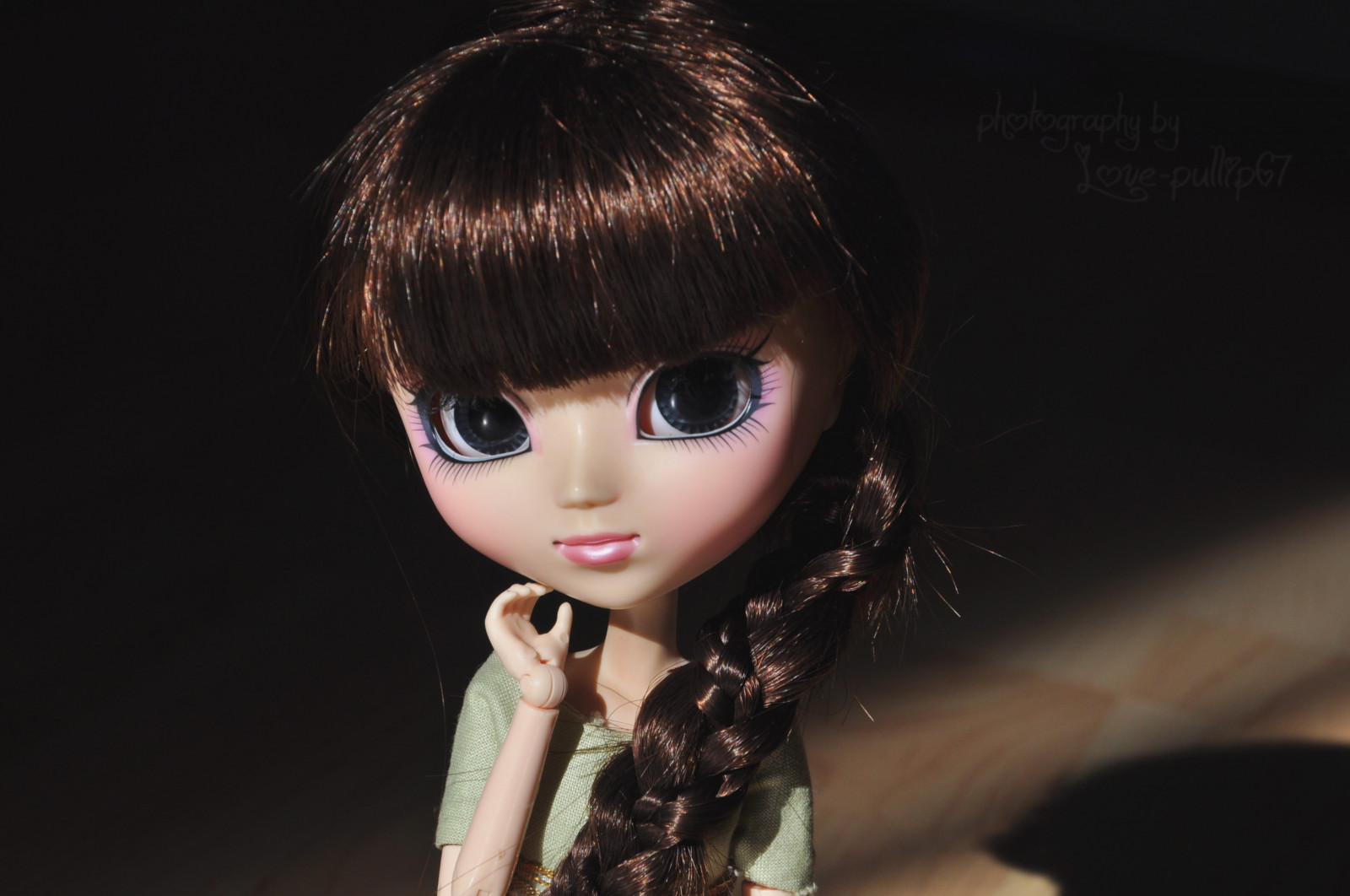 světlo, západ slunce, stín, slunce, milovat, usměj se, dívej se, Soleil, oči, Aya, Lumiere, karetní hra, paruka, pullip, custo, couchersoleil, obitsu, eyeships, pullipaya