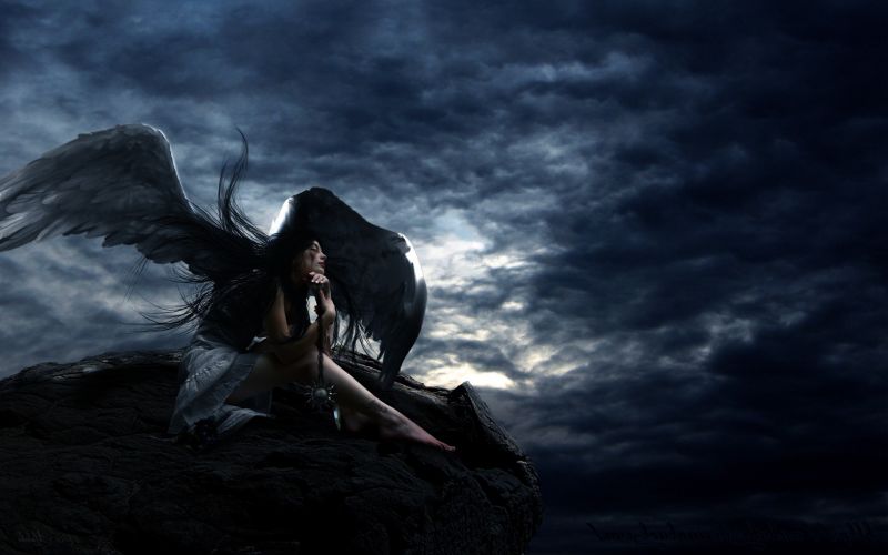 model, fantasy art, sky, mythology, cloud, darkness model, fantasy art, sky, mythology, cloud, darkness