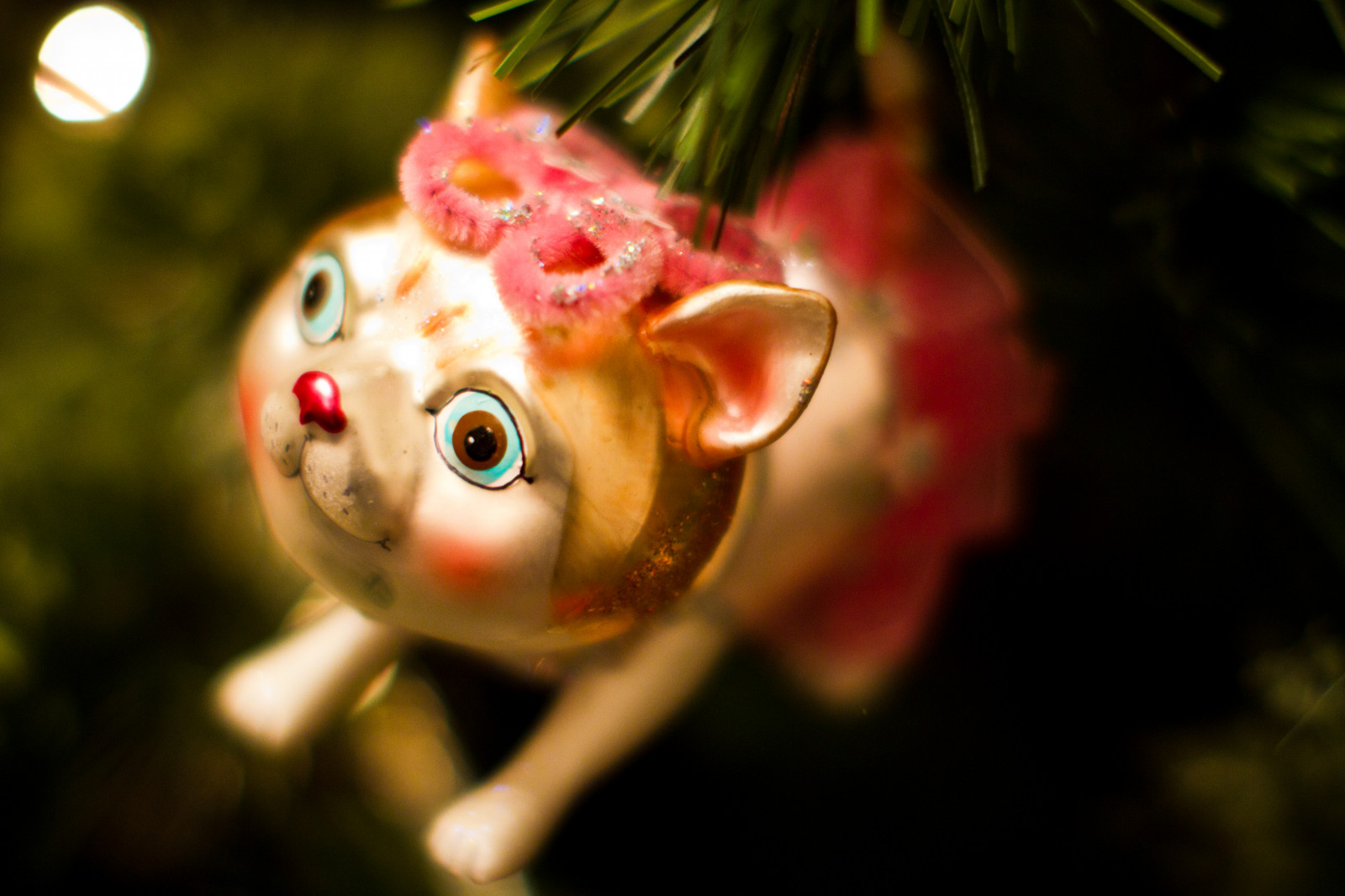 Wallpaper Christmas, xmas, decorations, tree, animals, funny, awesome