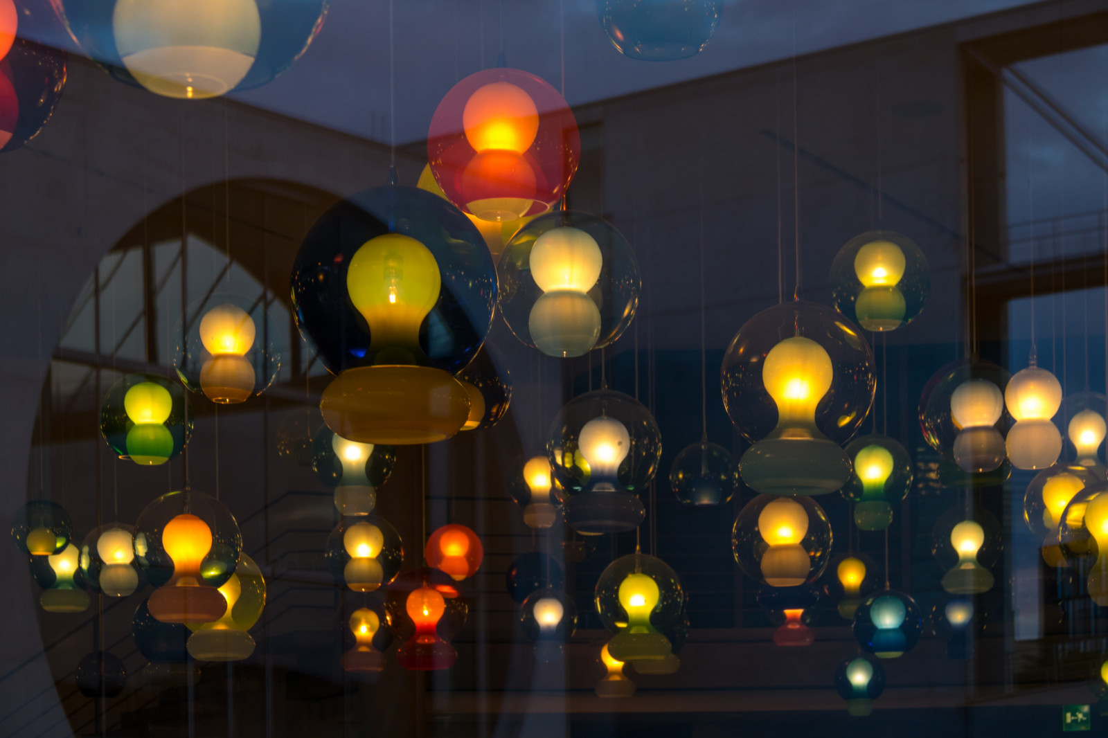 noc, žlutý, večer, Německo, svítilna, Berlín, světlo, barva, květ, osvětlení, lampa, Německo, deutschland, tma, svítidlo