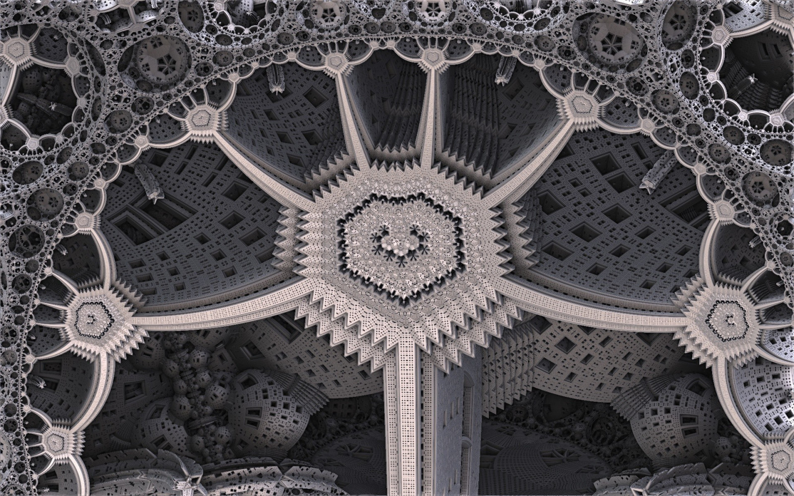 černobílý, architektura, abstraktní, symetrie, fraktální, vzor, krajka, materiál, design, 1920x1200 px, Černý a bílý, monochromatické fotografování, stone carving