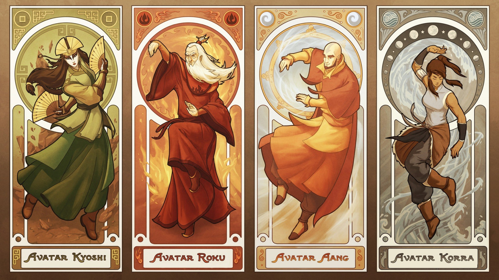 ภาพประกอบ, การ์ตูน, Avatar Airbender ครั้งสุดท้าย, โปสเตอร์, ตำนาน, ประวัติศาสตร์สมัยโบราณ, ศิลปะสมัยใหม่, วัยกลางคน