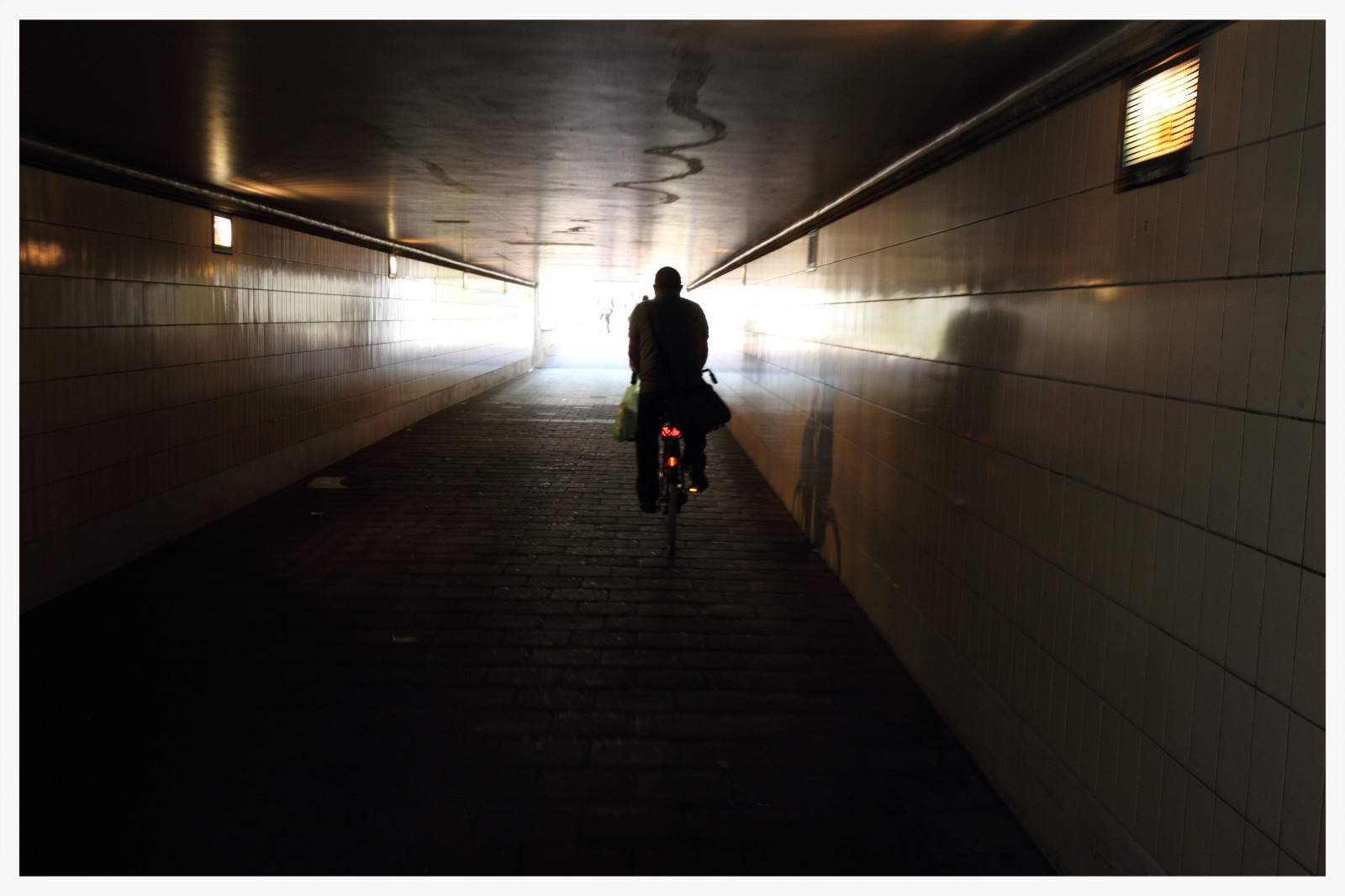 city, street, night, bicycle, reflection, shadow, road, Canon, tunnel, subway, Rotterdam, backlight, holland, infrastructure, angle, ART, light, is, lighting, stad, line, darkness, photos, lifestyle, expression, flickraward, eos, fantastic, flickrtravelaward, snapshot, flickrsbest, this, pinnaclephotography, unlimited, where, canoneos7d, yabbadabbadoo, refection, architectuur, archtecture, artcityart, 1025fav, whereisthis, fixed link