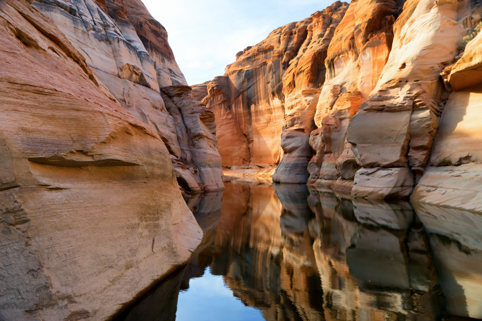 Arizona, jezero, odraz, Skála, stěna, krajina, kaňon, dobrodružství, lakepowell, Antilopí kaňon