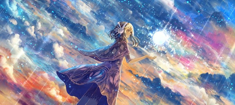 gadis anime, nebula, karakter asli, alam semesta, mitologi, wallpaper komputer gadis anime, nebula, karakter asli, alam semesta, mitologi, wallpaper komputer