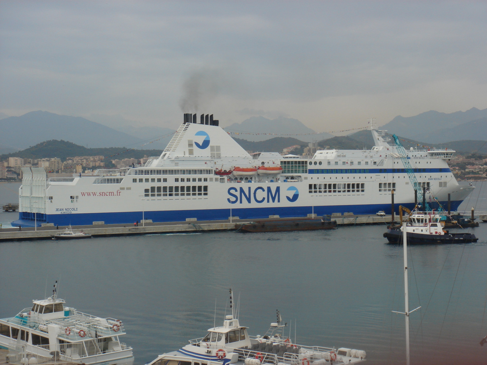 nave, mare, veicolo, porto, nave da crociera, carico, traghetto, Ajaccio, porta, moto d'acqua, canale, Corse, SNCM, jean, Nicoli, trasporto merci, motonave, nave da carico, roll on roll off, nave passeggeri