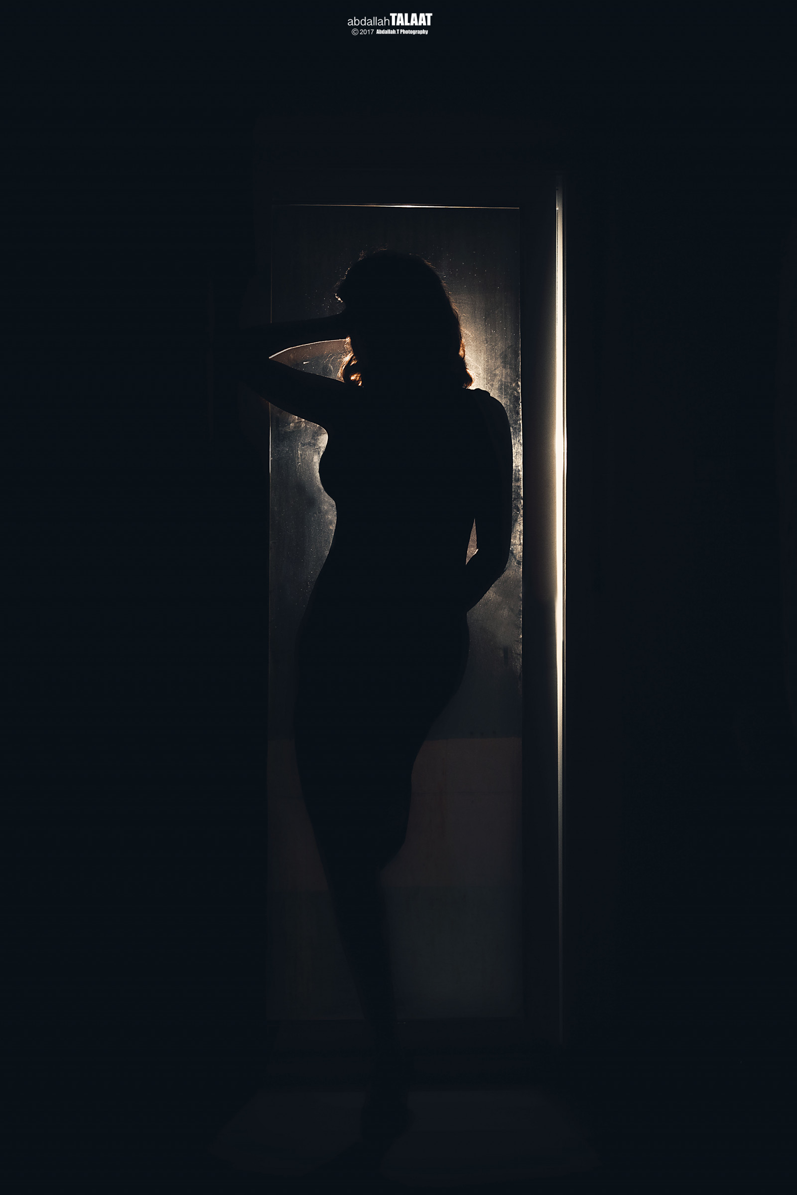 silueta, Girl Band, temný, Temný anděl, černé pozadí