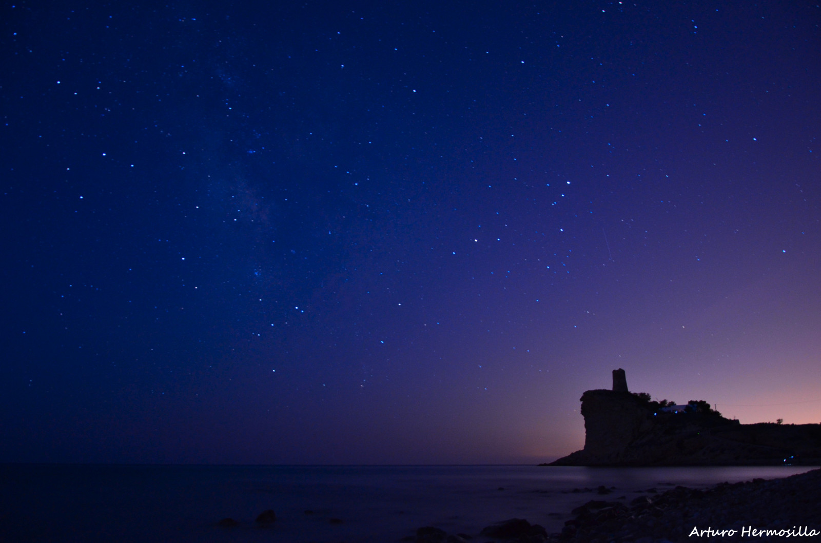 noc, nebe, hvězdy, věž, měsíční svit, horizont, atmosféra, Nikon, soumrak, 2015, astronomie, jitřenka, mléko, Los Angeles, světlo, svítání, D7000, cesta, hvězda, tma, vesmír, astronomický objekt, vila, Arturo, Hermosilla, xarco