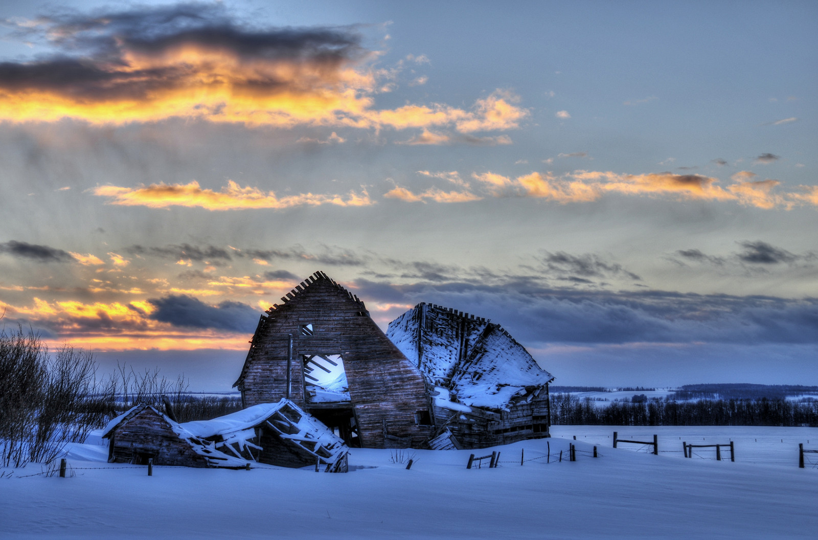 krajina, starý, západ slunce, voda, Příroda, opuštěný, odraz, nebe, sníh, zima, svítání, uklidnit, led, večer, ráno, horizont, atmosféra, Kanada, Nikon, stodola, Arktický, soumrak, Alberta, zmrazení, mrak, strom, svítání, Sundre, sigma, D300, zapomenutý, opuštěný, 18200, počítač tapeta, ledová landform, meteorologický jev, klesl, zhroutila