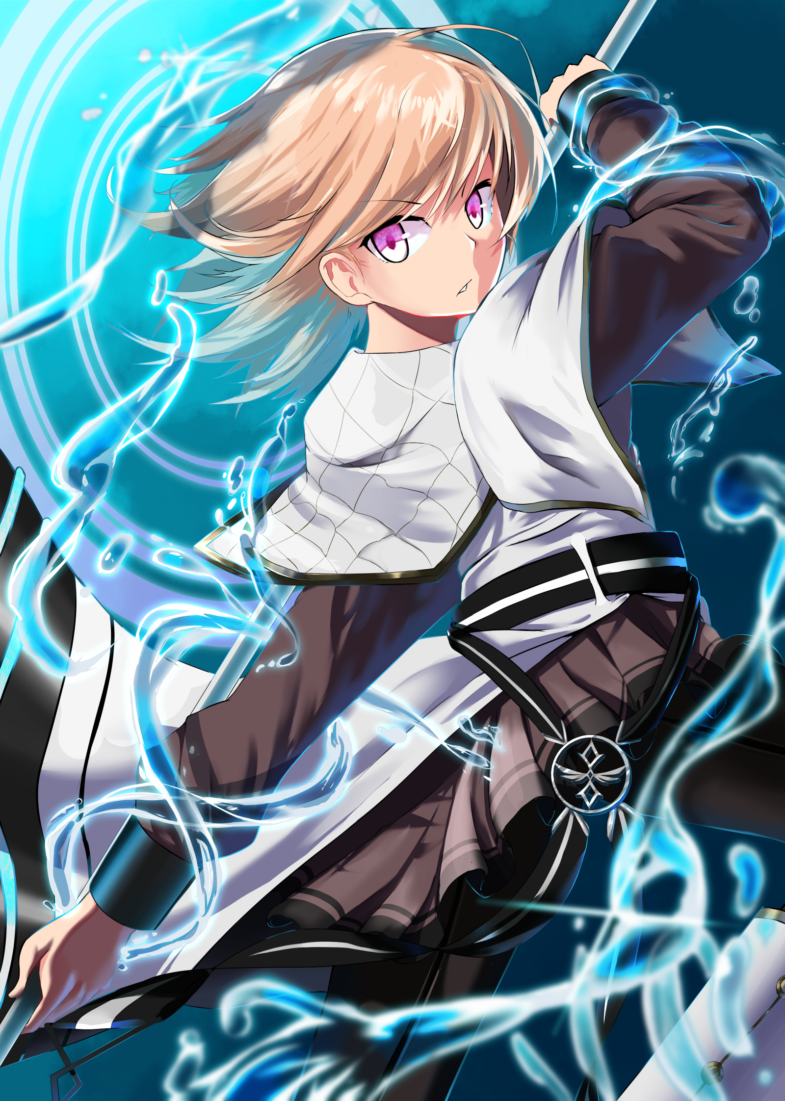 Exosister Kaspitell, Anime, Anime Mädchen, Trading Card Spiele, Yu Gi Oh, pinkes Haar, shoulder length hair, Kunstwerk, digitale Kunst, Fan Art