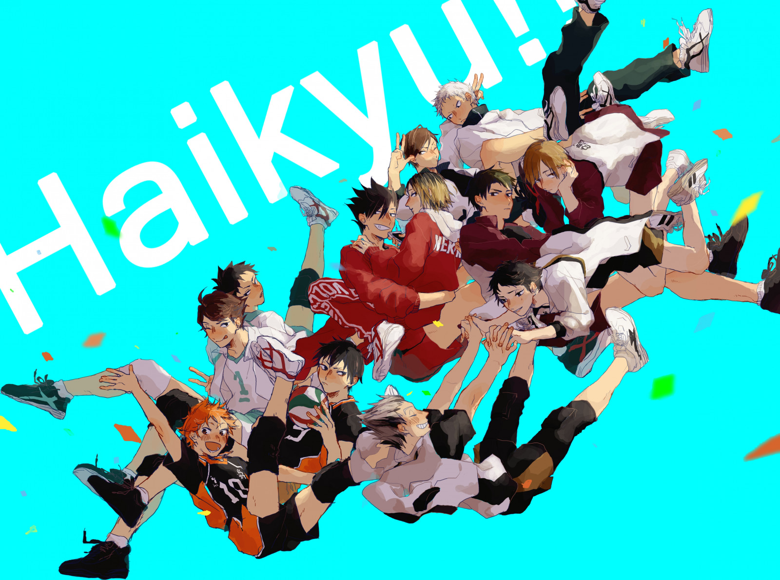 Wallpaper : Haikyuu, anime boys, Hinata Shouyou, Kageyama ... Contact@zerochan.net about | privacy | minitokyo | asiachan.