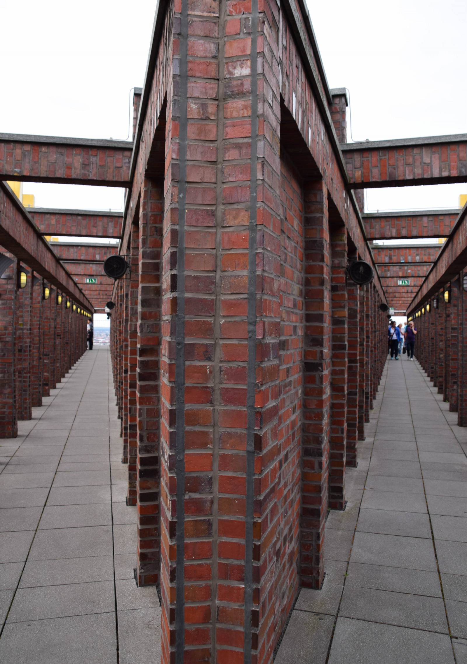 město, architektura, dřevo, Německo, most, schody, chodník, Berlín, nosník, zábradlí, Pohled, de, euorpe, Německo, deutschland, shora, Postupimské, berlinview, panormapunkt