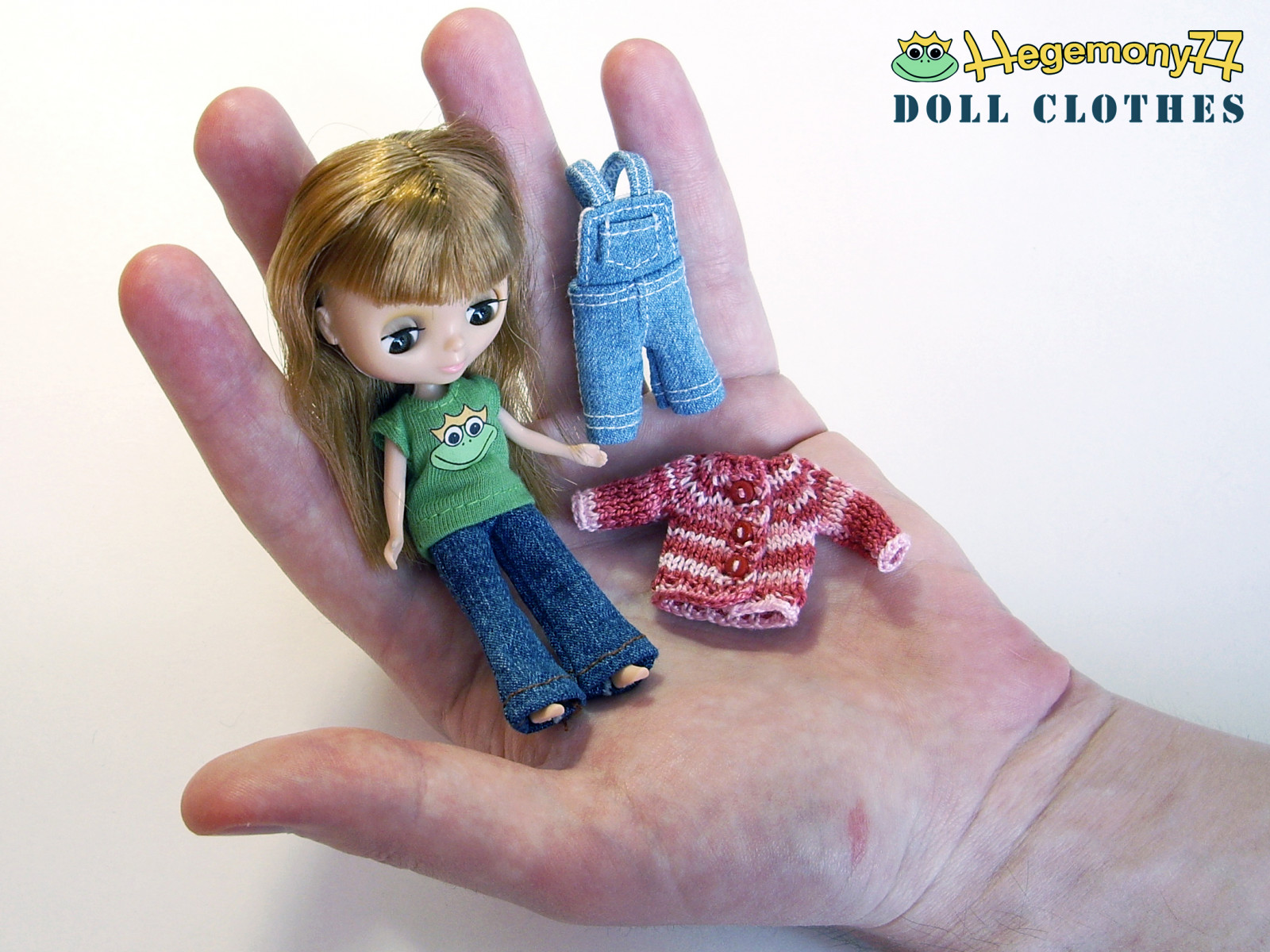 džíny, kalhoty, vzor, žába, Hračka, panenka, svetr, oblíbený, ruka, prst, noha, design, oblečení, panenky, tričko, figurka, fashiondoll, montérky, petiteblythe, dollfashion, 16scaledoll