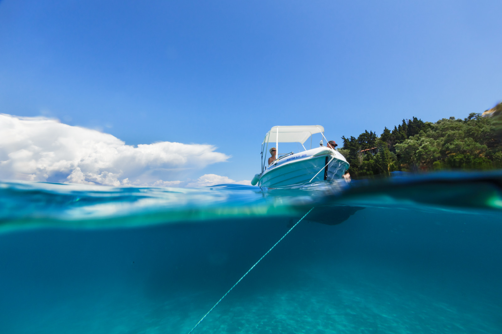 krajina, loď, moře, voda, Příroda, nebe, uklidnit, modrý, plavecký bazén, Pod vodou, Řecko, ostrov, laguna, karibský, aqua, dovolená, mrak, volný čas, oceán, vlna, tropy, počítač tapeta, blankyt, jónské, ewamarine, Paxos, coastal and oceanic landforms