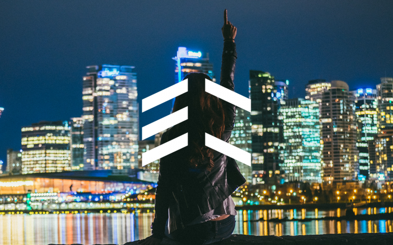 město, panoráma města, noc, odraz, fotografování, panoráma