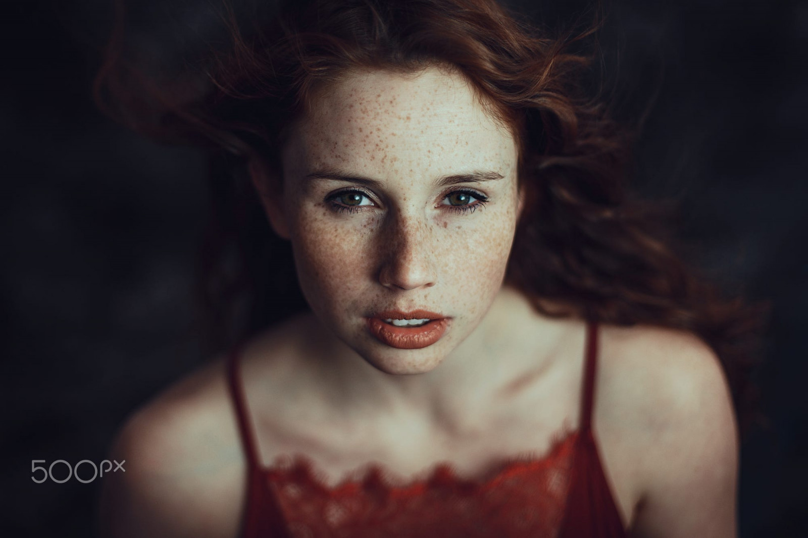 Michalina Cysarz, si rambut merah, wanita, model