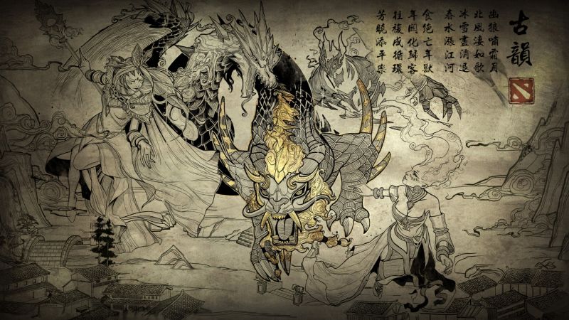 drawing, painting, illustration, video games, wall, anime drawing, painting, illustration, video games, wall, anime