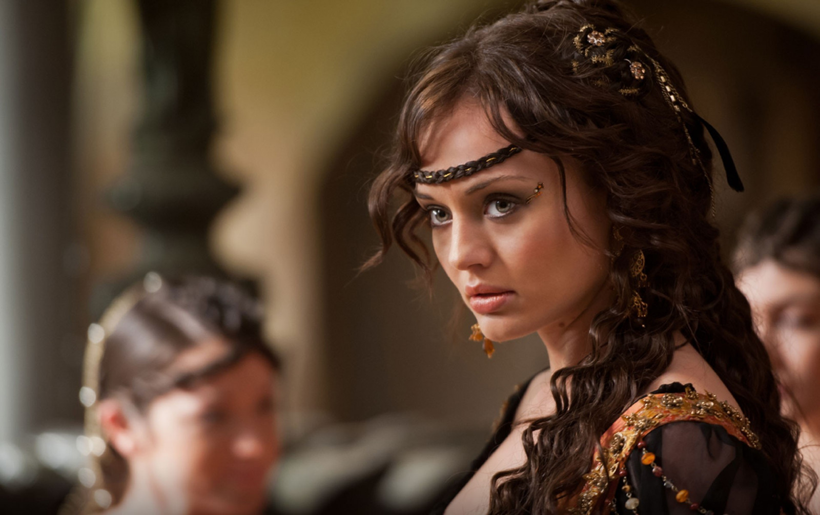 nők, modell, portré, divat, Laura Haddock, szépség, hölgy, frizura, screenshot, Fotó