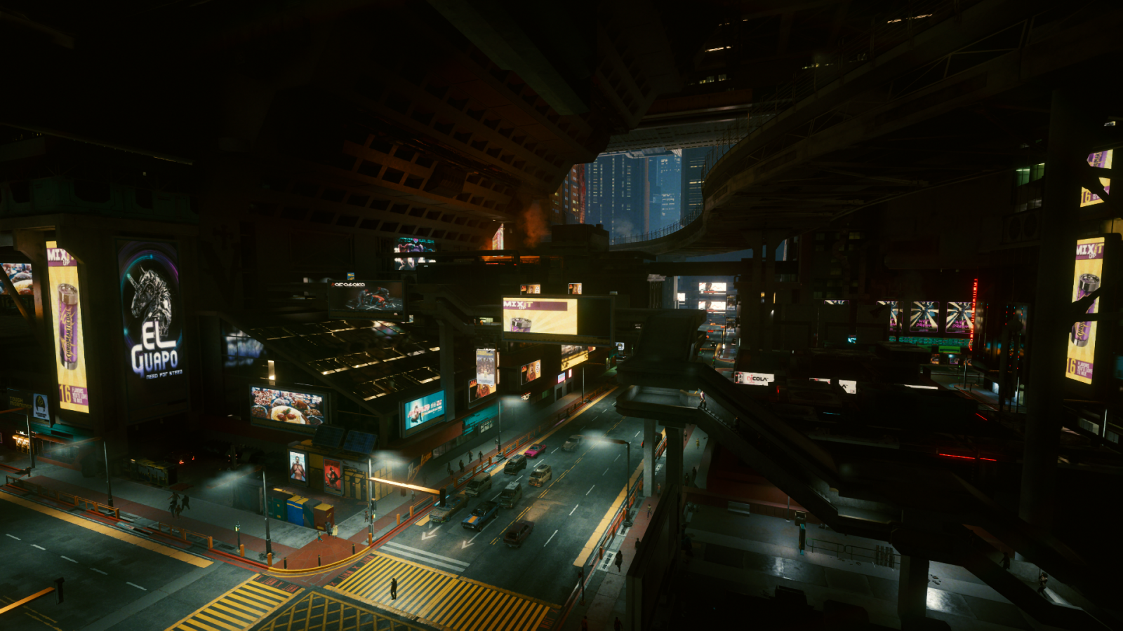 cyberpunk, Cyberpunk 2077, Video Game Landscape, město