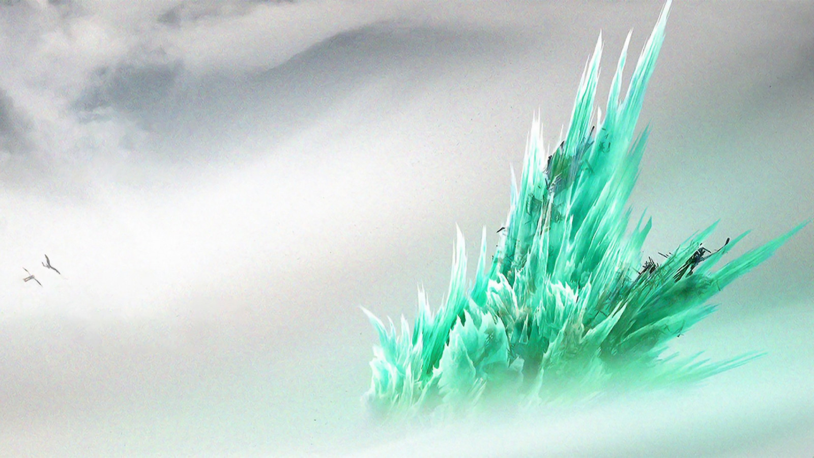 Wallpaper grass, green, blue, concept art, How to Train Your Dragon