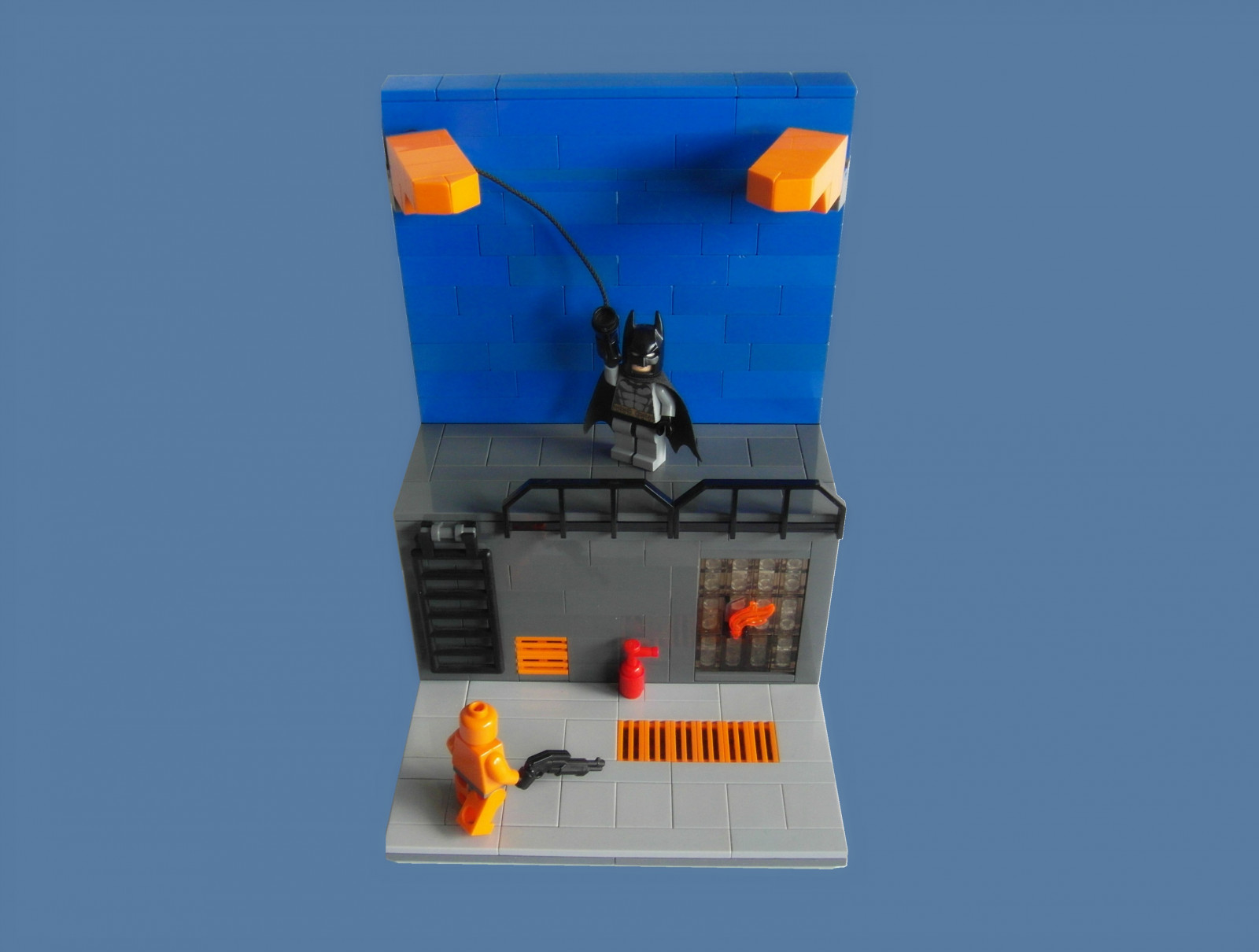 město, komiks, DC, LEGO, Bat-man, Žolík, režim, azyl, původ, detektivní, Arkham, stoupenci