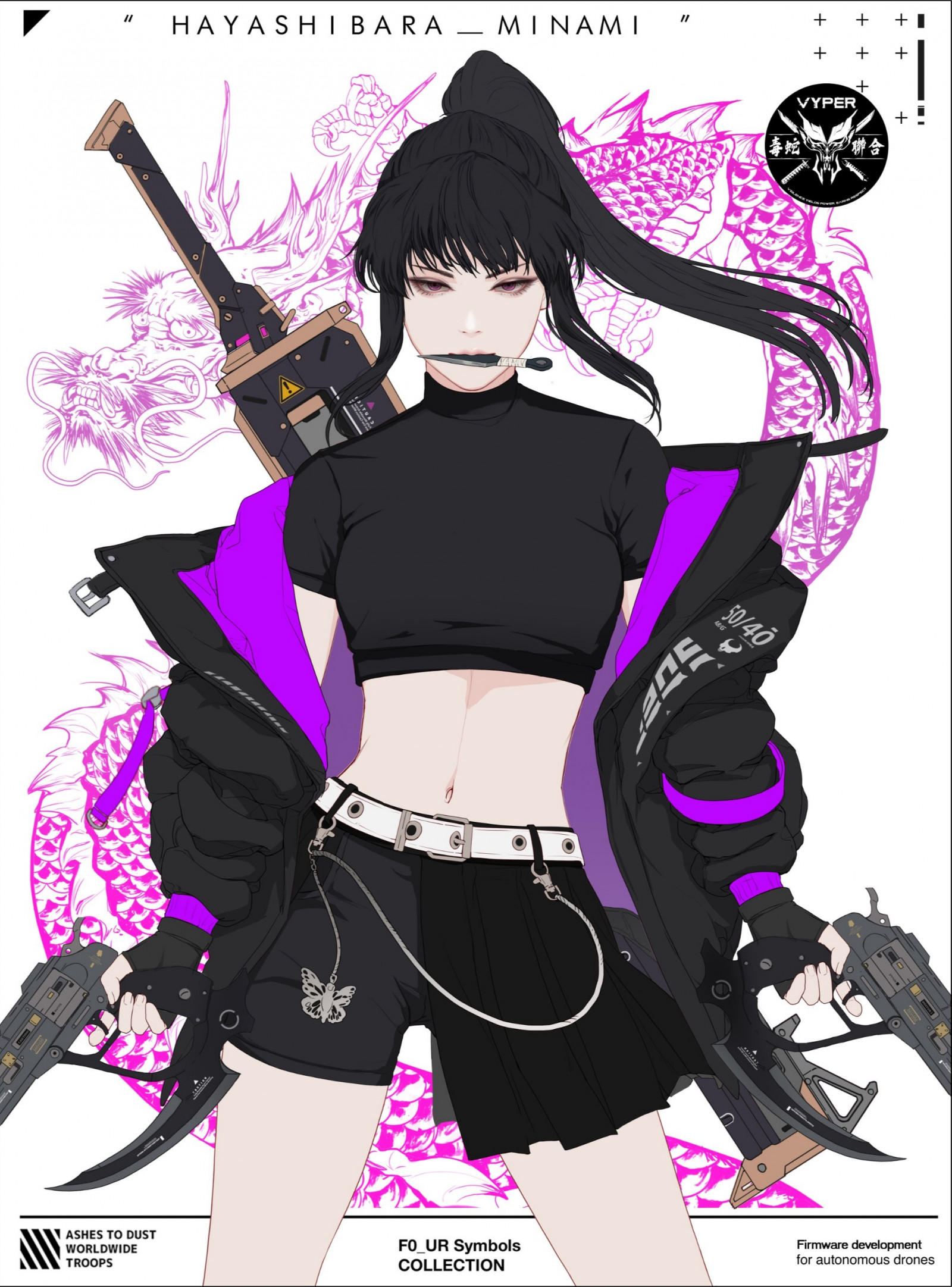 Gharliera, anime dívky