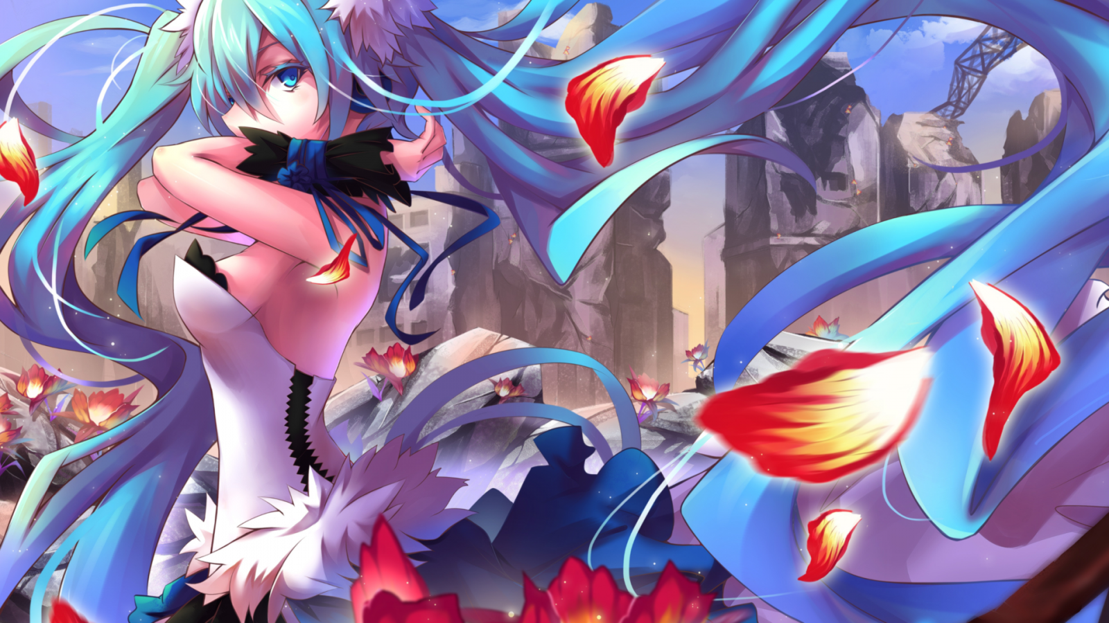 ilustrace, anime, manga, Vocaloid, Hatsune Miku, mangaka