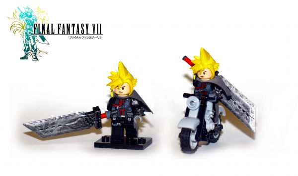 cloud,final,fantasy,vii,LEGO,custom