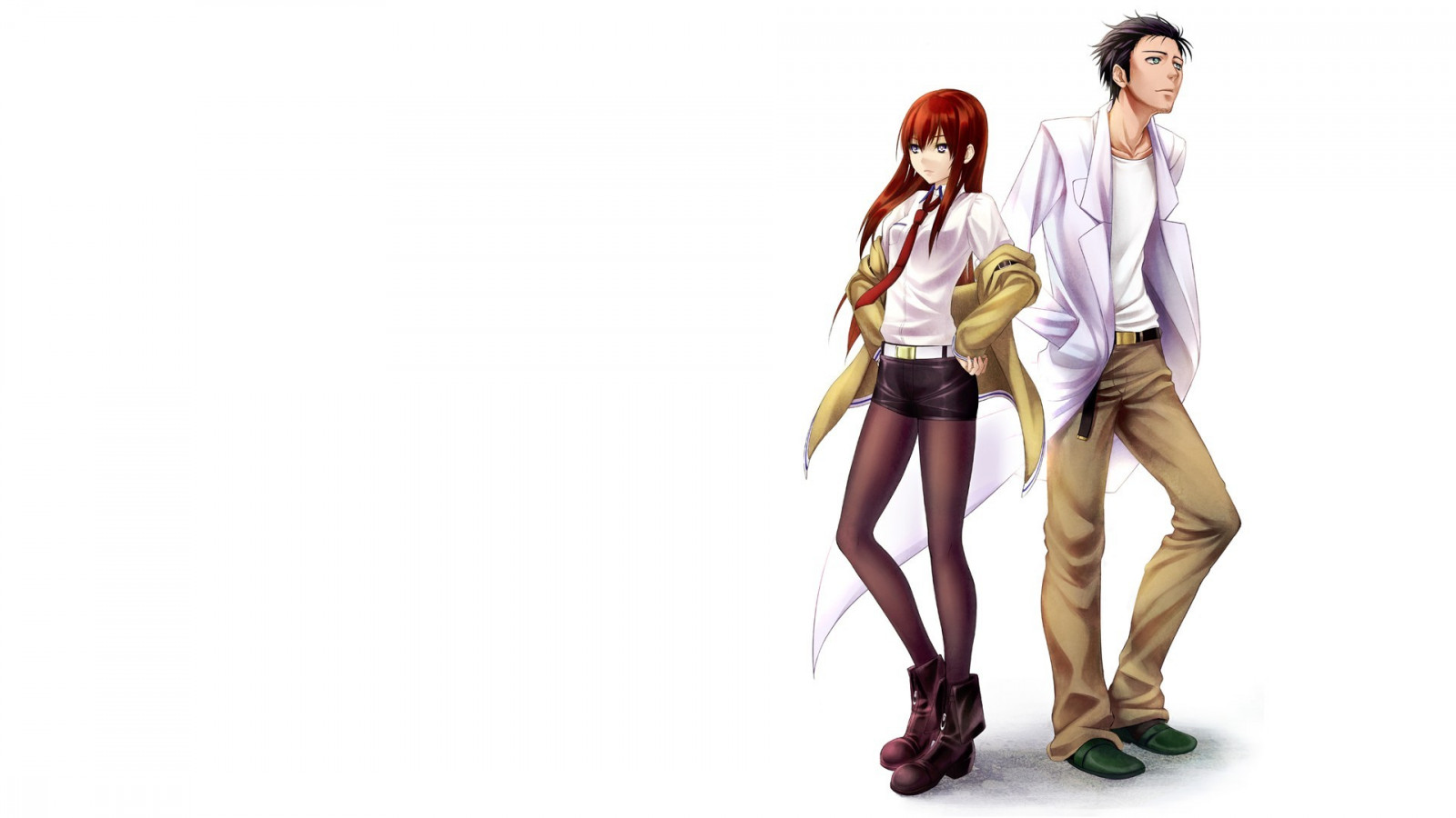 Makise Kurisu, steins Tor, Okabe Rintarou, Kleidung, Kostüm, Fußbekleidung, Figurin, 1920x1080 px, Fotoshooting
