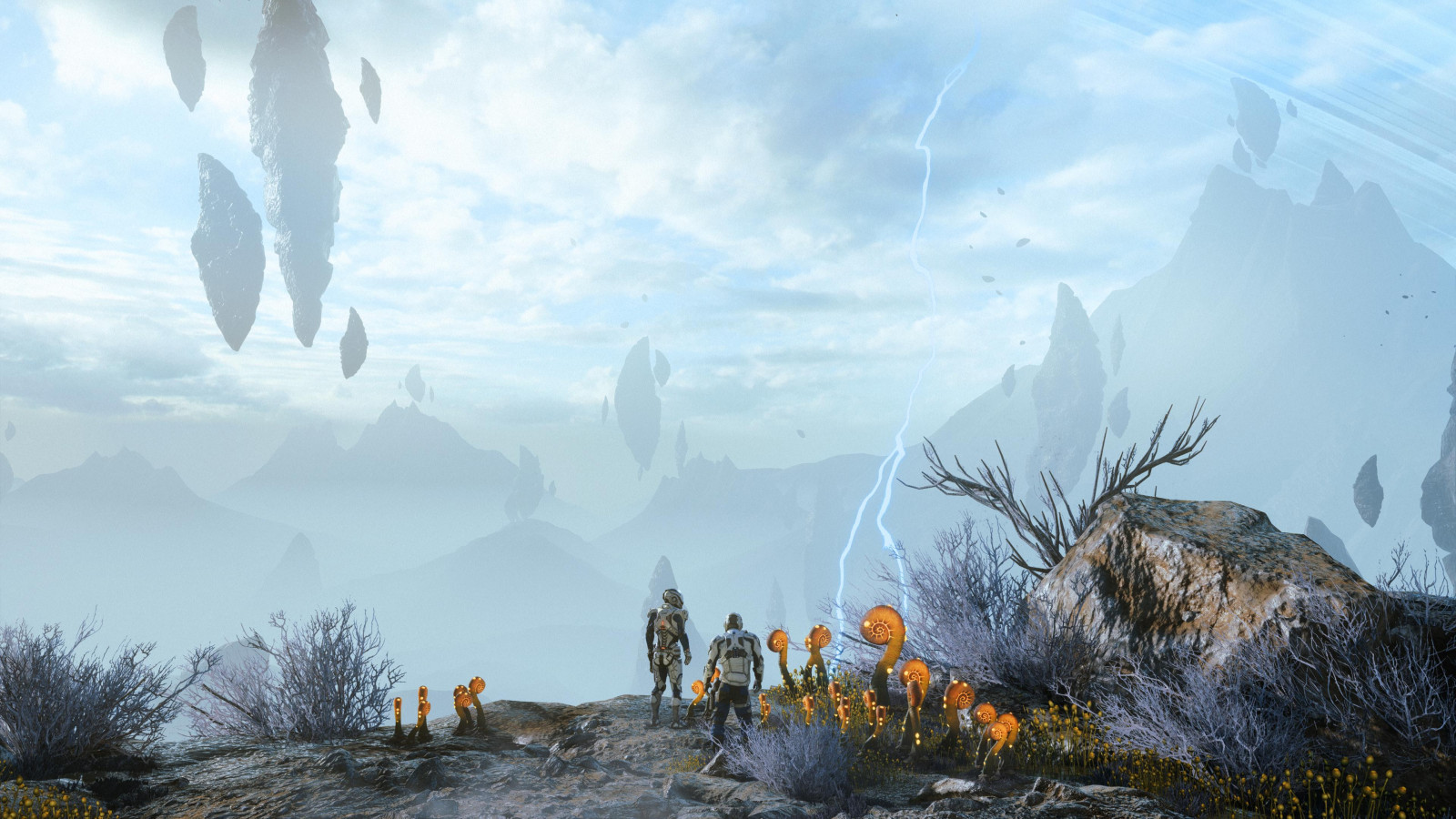 Wallpaper Mass Effect Andromeda, space, science fiction 3840x2160