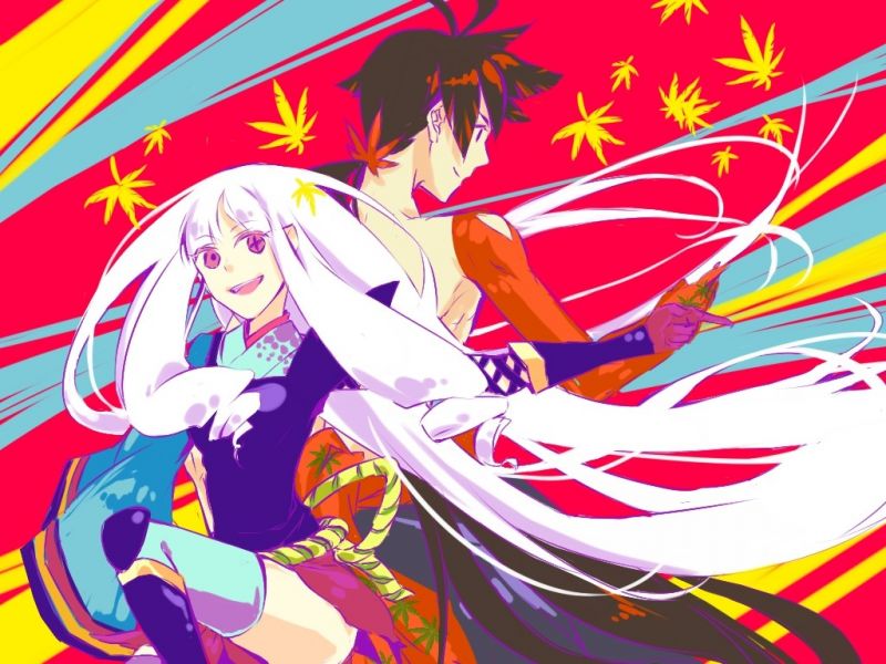 Katanagatari, illustration, anime, mangaka, tegneserie