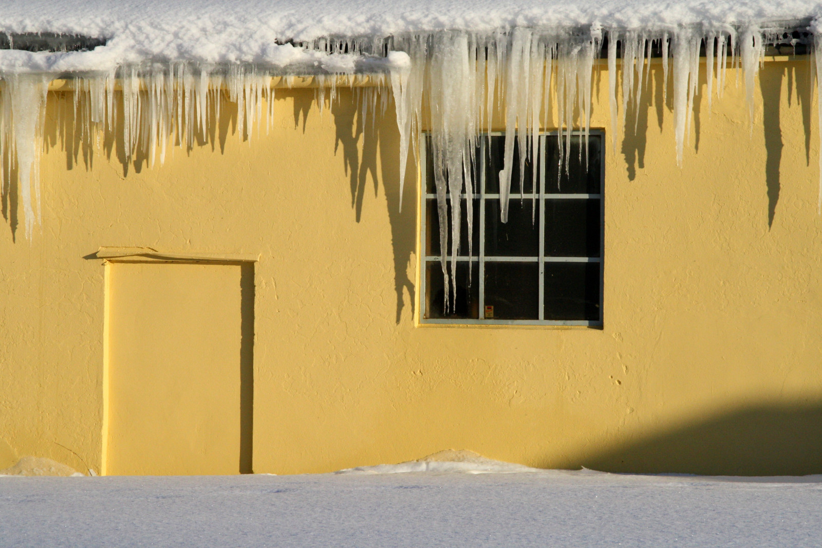 slunečnímu záření, odraz, sníh, zima, stěna, žlutý, led, Norsko, ráno, UMĚNÍ, barva, je, sezóna, sn, Vinter, materiál, aplusphoto, norge, fasáda, flickrlovers, supershot, Vestfold, t nsberg