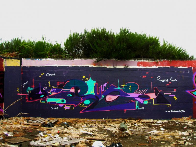 Graffiti,KUNST,Straßenkunst,Wandgemälde,Wasser