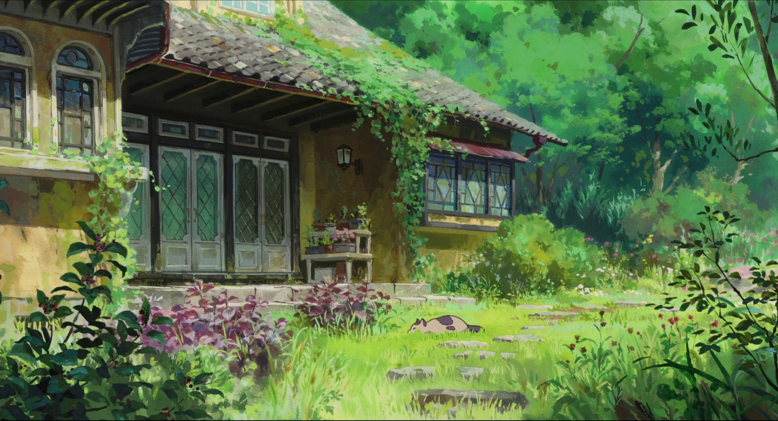 1600x867 px, anime, Karigurashi no Kariguraši no Arrietty, Studio Ghibli