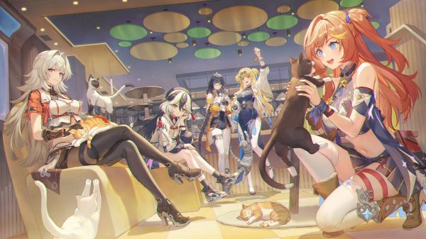 artwork,Honkai Impact,Honkai Impact 3rd,fan art,Senadina Honkai Impact 3rd,Erd s Helia Honkai Impact 3rd