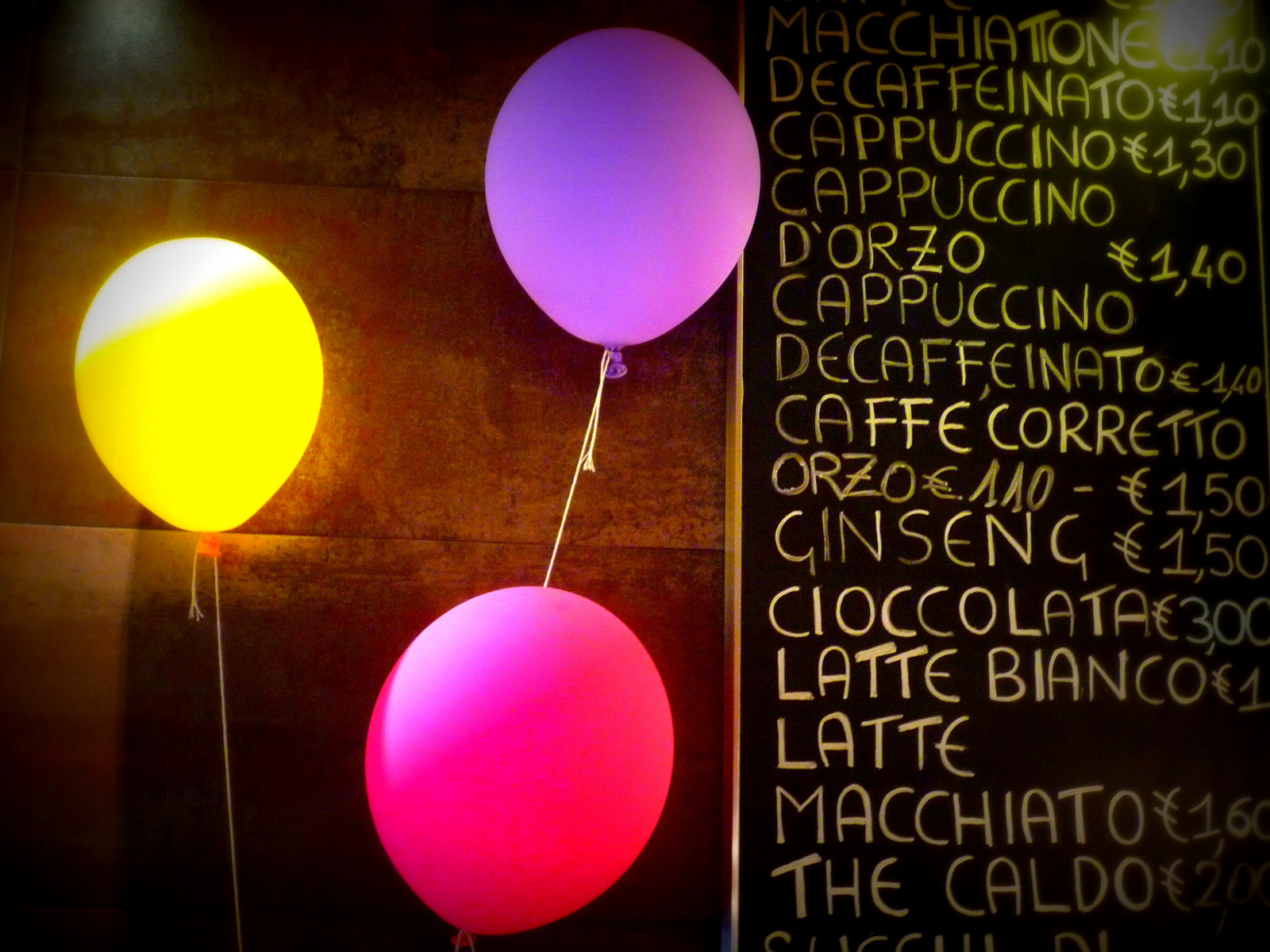 bar, lumix, Panasonic, latte, cappuccino, colori, caffe, Treviso, Palloncini, veneto, Cioccolata, Tabella, jídelní lístek, scelta, Skiappa, Bestphoto2013, Topsixof2013