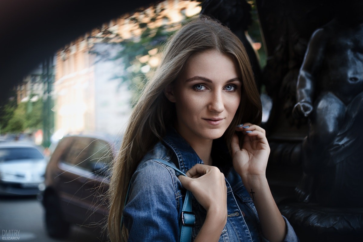 ženy venku, ženy, 500px, model, portrét, sedící, fotografování, móda, Dmitry Elizarov, Osoba, dívka, krása, žena, dáma, fotografie, momentka, lidských pozice, portrétní fotografie, focení, hnědé vlasy
