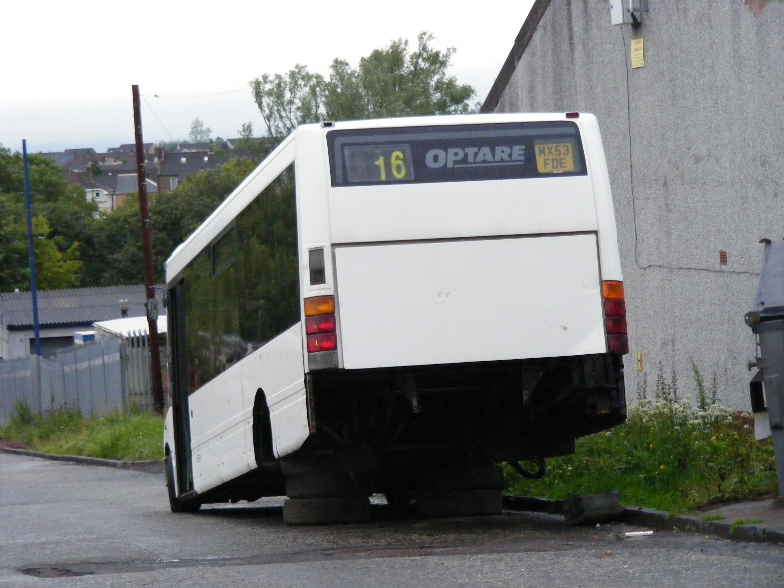 autobus, trenér, sólo, Optare, Mx53fde