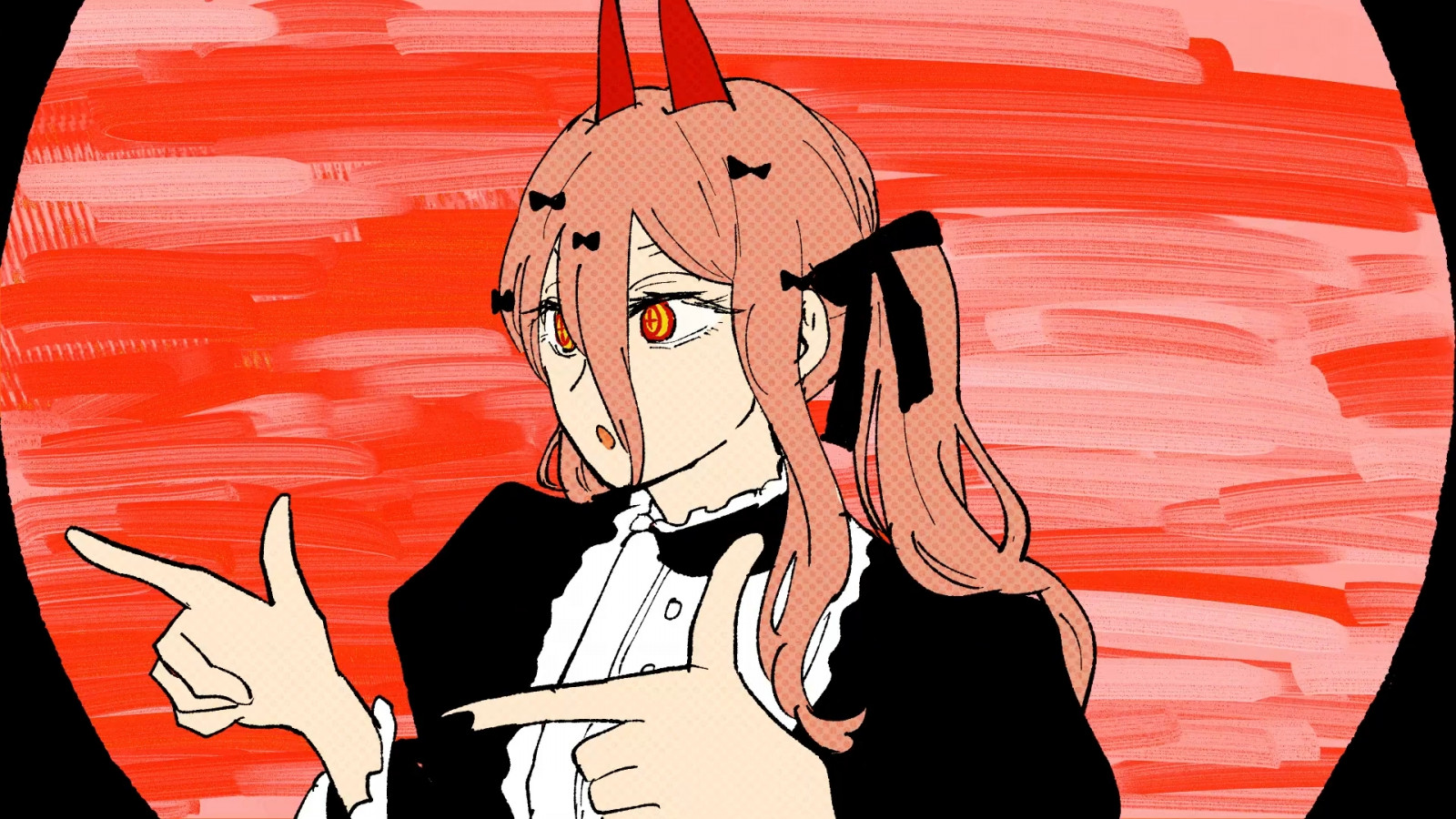 Wallpaper anime girls, Chainsaw Man, anima, Devil 1920x1080