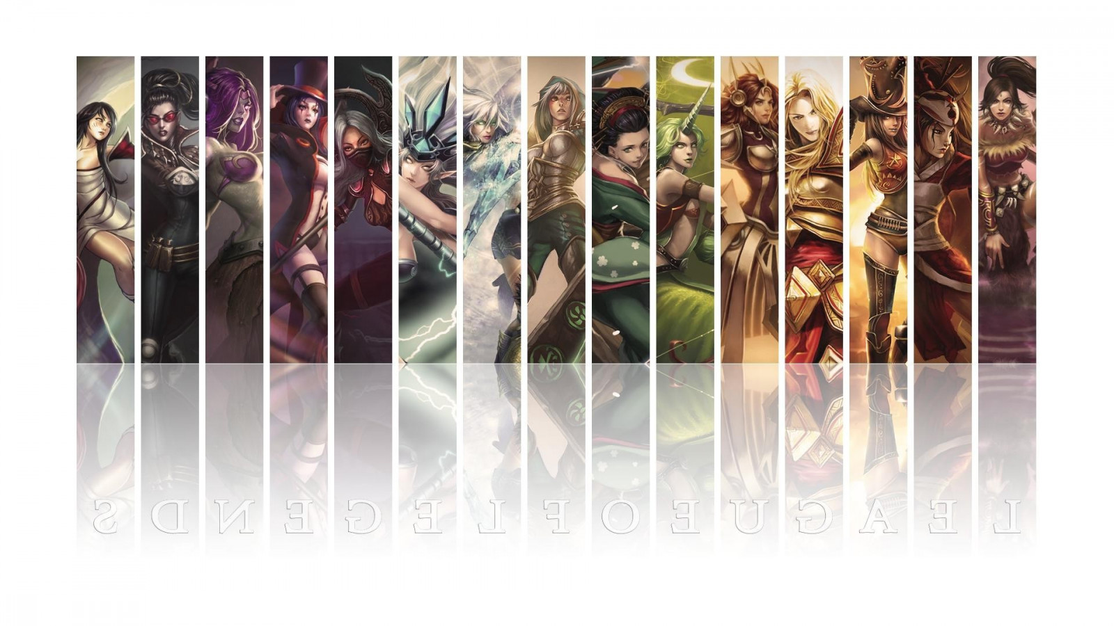 videogiochi, donne, League of Legends, marca, pubblicità, 1920x1080 px, prodotto