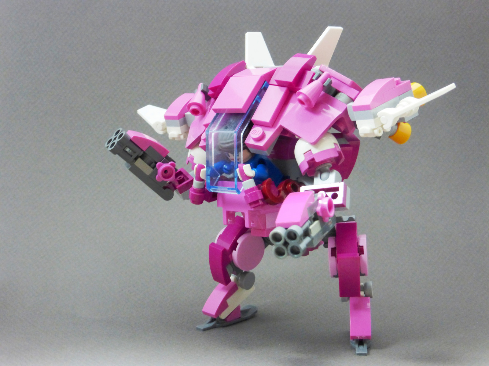 LEGO, mecha, mech, Overwatch