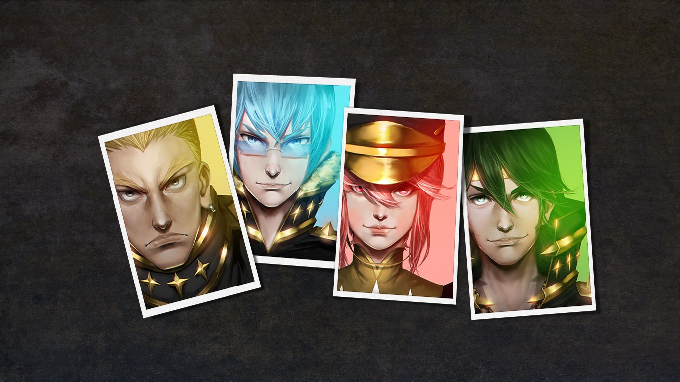 výkres, ilustrace, kreslená pohádka, Jakuzure Nonon, Kill la Kill, Gamagouri Ira, Inumuta Houka, Sanageyama Uzu, UMĚNÍ, skica