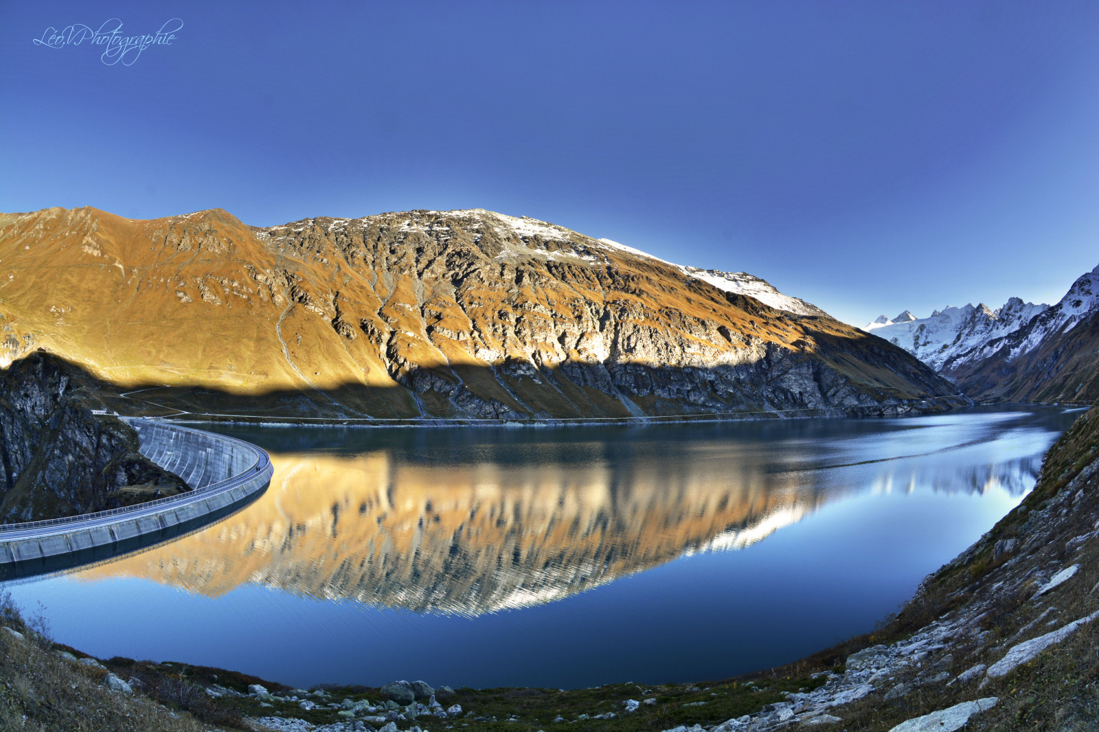 Alpy, UMĚNÍ, voda, odrazy, krajina, Švýcarsko, Nikon, suisse, rybí oko, alpen, NIKKOR, Wallis, HDR, valais, D7100, reflectionslovers, nikond7100