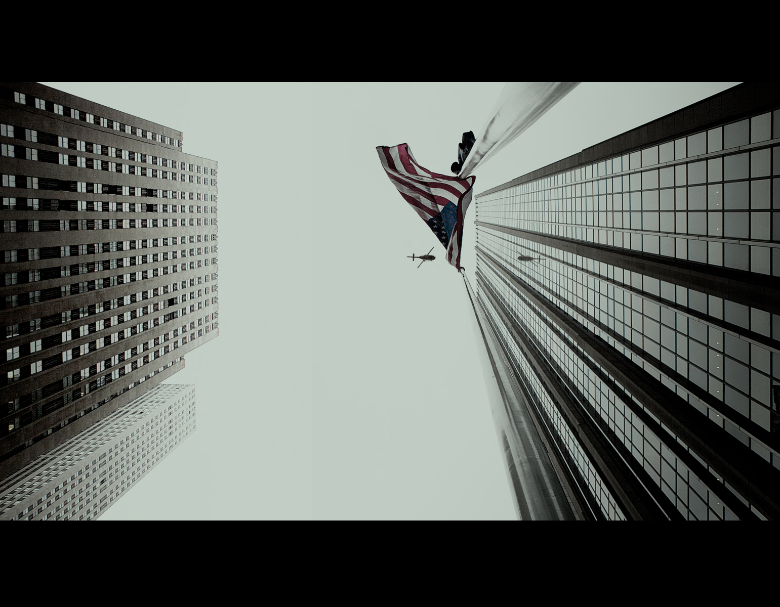 černobílý, architektura, budova, odraz, nebe, fotografování, symetrie, mrakodrap, vlajka, metropole, vertikální, struktura, úhel, newyork, čára, 6thavenue, nyc, tma, urban area, Černý a bílý, monochromatické fotografování, Thematrix, Dodgethis, Helikoptérou, Buildstall