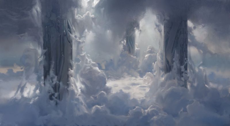 sunlight, video games, sky, clouds, science fiction, Halo sunlight, video games, sky, clouds, science fiction, Halo
