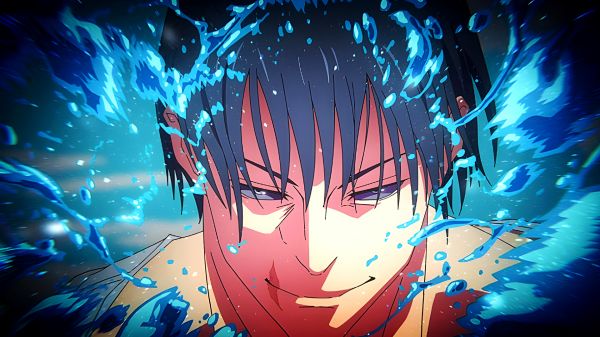 Jujutsu Kaisen,anime,Anime screenshot,Fushiguro Toji,Water Splash