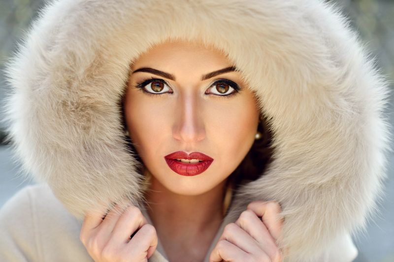 face, women, model, fashion, fur, nose face, women, model, fashion, fur, nose