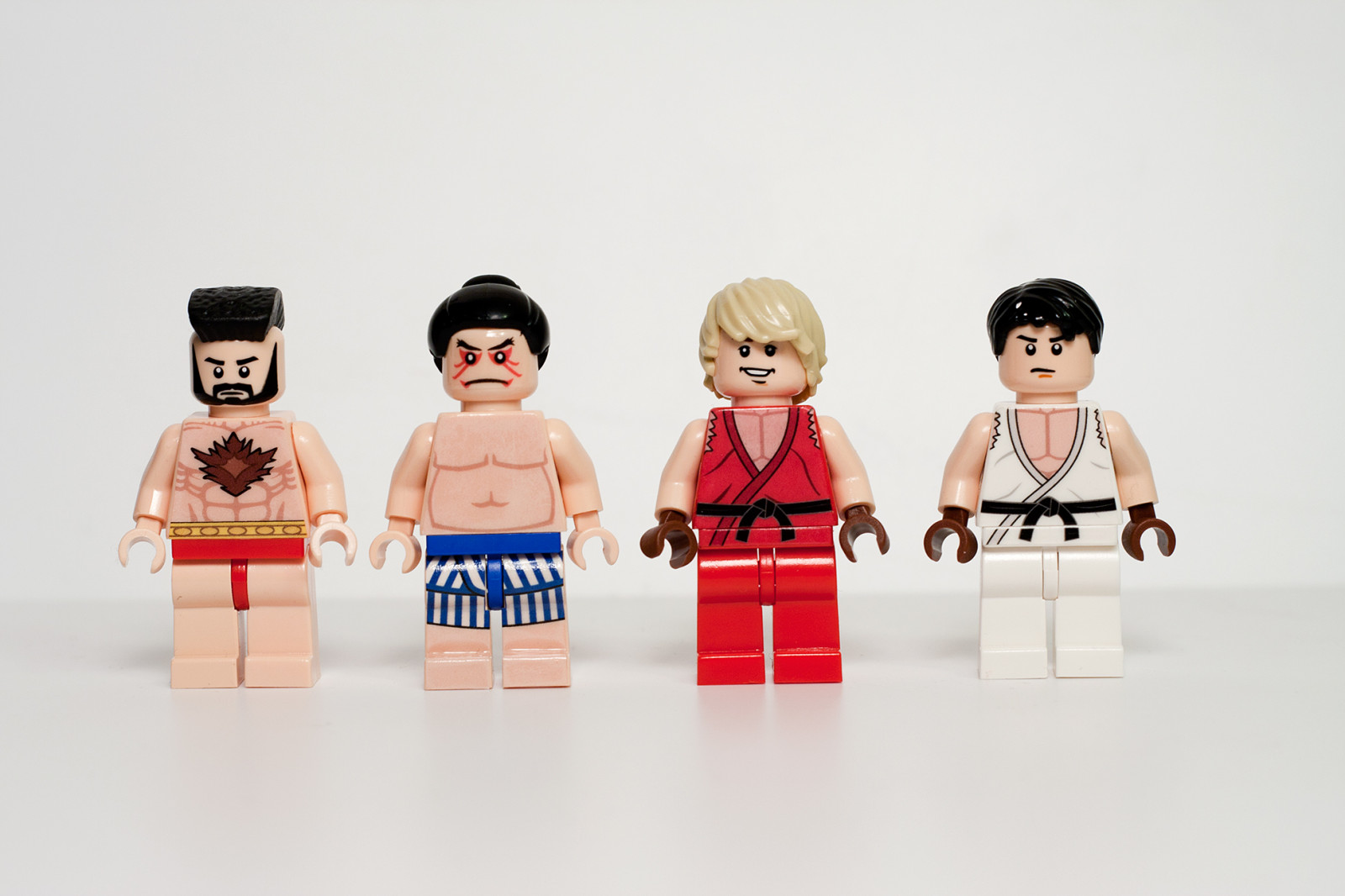 gade, Honda, fighter, Ken, minifigs, Ryu, moc, Zangief