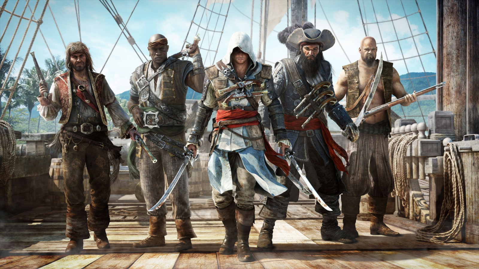computerspil, soldat, Assassins Creed, Person, Assassins Creed Black Flag, skærmbillede, lejesoldat, infanteri, troop, milits, middelalderen